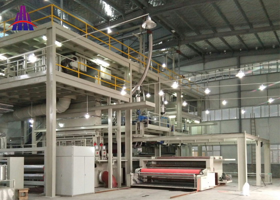 Four Beams PP Spunbond Non Woven Fabric Production Line With CE Certificate