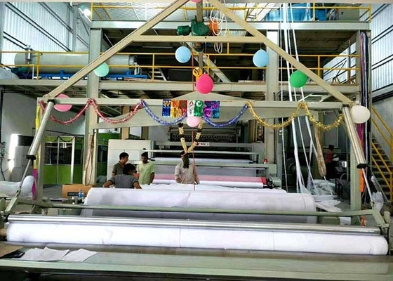 Polypropylene PP Meltblown Nonwoven Fabric Machine For Hospital Gown