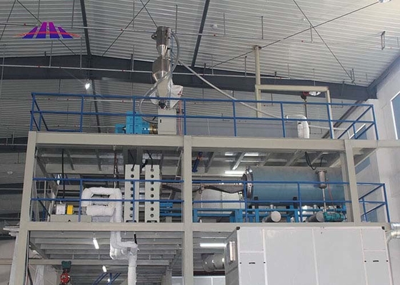 600m/Min 80gsm Meltblown Fabric Production Line High Safety