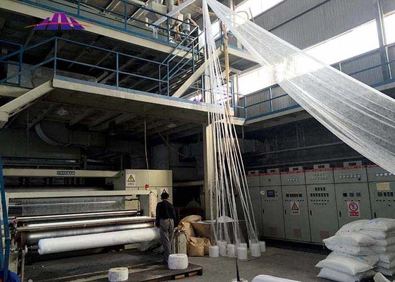 380V 350m/Min Spunbond Nonwoven Fabric Machine High Stability