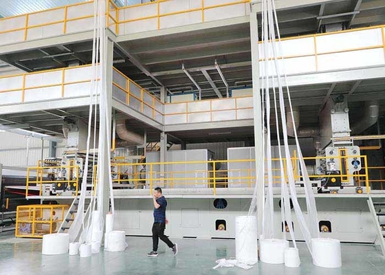 Meltblown Nonwoven Polypropylene Fabric Machine 100gsm 300KW
