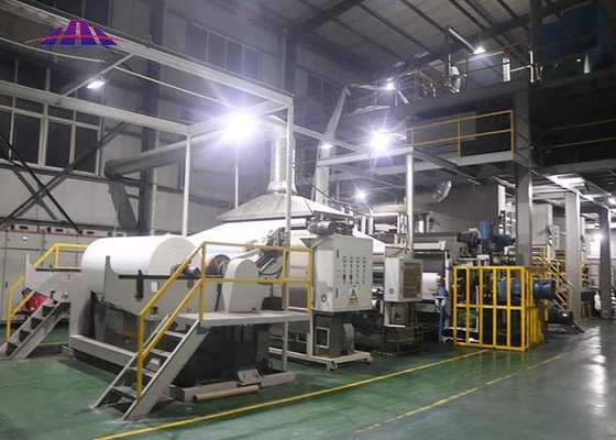 1200mm 800KW Spunbond Nonwoven Fabric Machine Air Drawing High Speed