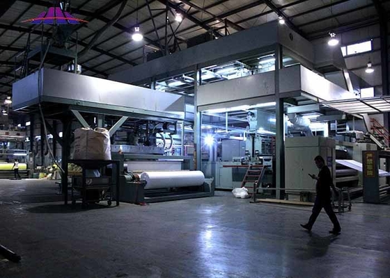 14000KW Spunbond Nonwoven Fabric Machine Flexible SMS SMMS SS SSS