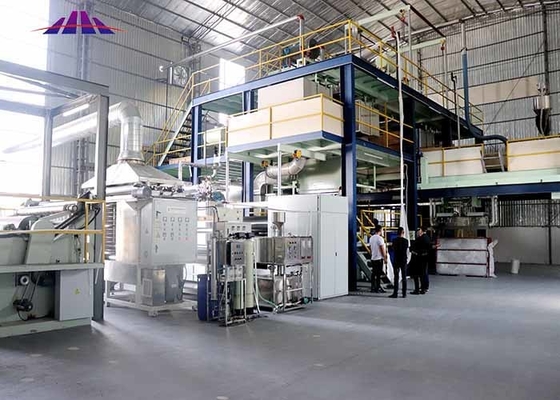 80gsm 380V PP Spunbond Nonwoven Production Line For Fabric Roll