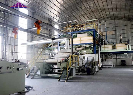 SMS Spunmelt Non Woven Textile Machinery For Surgical Masks