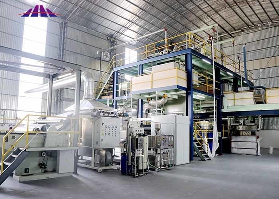 PP SMS SMMS SXS SPUNBOND NONWOVEN FABRIC PRODUCTION LINE MACHINE SERIES 1600mm 2400mm 3200mm