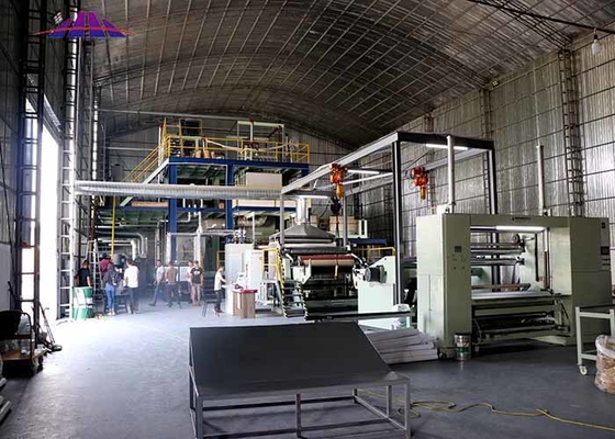 2400mm Hydrophobic Non Woven Fabric Production Line Machinery High Speed