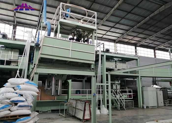 14000KW Spunbond Nonwoven Fabric Machine Flexible SMS SMMS SS SSS