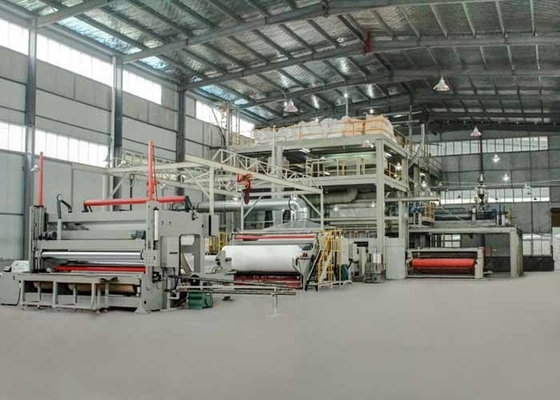 Spunbond Melt Blown Non Woven Fabric Production Line 600m/Min 70gsm