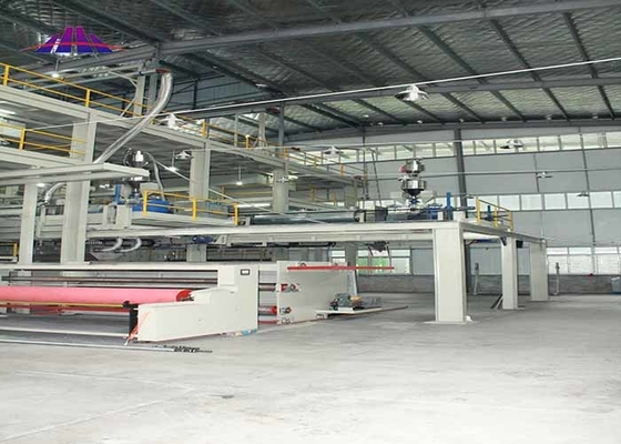 250gsm 1.6M PP Meltblown Nonwoven Fabric Machine Easy Operation